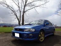 インプレッサ　GC8　EJ20　4輪アライメント調整　終了！