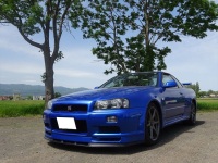 スカイライン　GTR　BNR34　Greddy　ラジエター　取付！