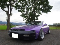 180SX　RPS13　SR20DET　クラッチホース交換とAC修理　納車です！