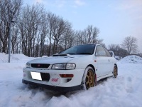 インプレッサ　GC8　EJ20　マフラーガスケット　交換です！