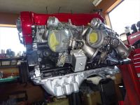 スカイライン　R34　RB26DET　エンジン製作タービン取付　完成！
