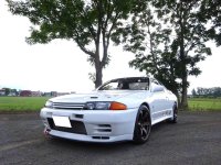 スカイライン　GTR　BNR32　VOLK　TE37SAGA＆POTENZA　装着です！