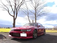 シルビア　PS13　SR20DET　アッパーアーム交換と4輪アライメントです！