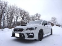 WRX　STI　VAB　EJ20　IG70　スタッドレス装着です！