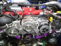 WRX　STI　VAB　EJ20　フルｰダンパークランクプーリー交換　入庫！