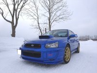 インプレッサ　STI　GDB　EJ20　ヒーター修理とオイル交換　納車です！