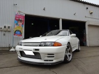 スカイライン　GTR　BNR32　RB26DET　ASHオイル＆HKSマフラー交換です！