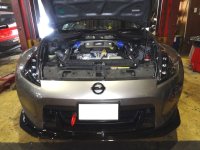 フェアレディZ　Z34　VQ37　スーパーチャージャー取付　パート２！