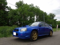 インプレッサ　STI　GDB　EJ20　エンジン全損です！