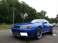 スカイライン　GTR　BNR32　RB26DET　エンジンオイル交換です！