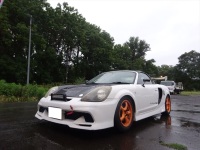 MR-S　ZZW30　1ZZ　オイルクーラー取付　完成です！