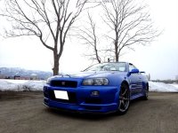 スカイライン　GTR　BNR34　RB26DET　車検・整備　終了　納車です