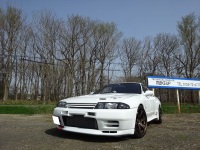 スカイラインGTR　BNR32　RB26DET　オイル交換＆透明コート防錆施工です！