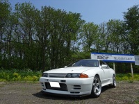 スカイライン　GTR　BNR32　RB26DET　4輪アライメント調製です！
