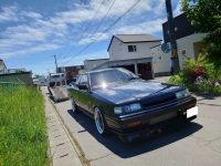 スカイライン　GTS-R　HR31　RB20DET　搬送車で納車です！