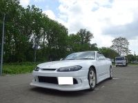 シルビア　S15　SR20DET　オイル交換　初来店です！