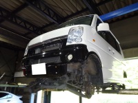 エブリイワゴン　DA64W　K6A　車検・整備　入庫しましたが．．．！