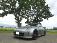 フェアレディZ　Z33　VQ35DE　ブレーキホース製作と4輪アライメント調整です！