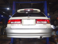 マーク２　クオリス　MCV25W　2MZ　ラルグス　車高調他　取付です！