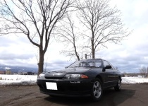 スカイライン　HCR32　RB20DE　AT改MT　オイル交換です！