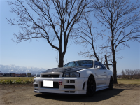 スカイライン　HR34　RB26DET改　春のオイル交換です！