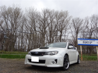 インプレッサ　WRX　GVB　EJ20　オイル交換＆4輪アライメント調整です！