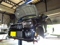 アルトワークス　HA36S　R06　車検・整備　入庫です