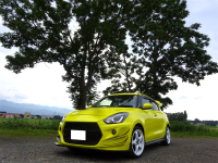 スイフトスポーツ　ZC33S　K14C　エアロバンパー　取付　完成です！