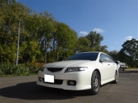 アコードワゴン　CM3　K24A　板金修理とオイル交換です！