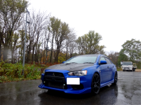 ランエボ10　CZ4A　4B11　オイル交換＆SOD-1添加です！