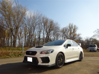 WRX　STI　VAB　EJ20　オイル交換と車高調取り外しです！