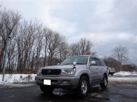 ランドクルーザー　UZJ100W　2UZ　エンジン載せ替えです！