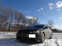 ランエボ10　CZ4A　4B11　12ヶ月点険＆AYCオイル交換です！