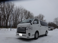 ハイエース　KDH206V　1KD　BS　VL10　スタッドレス装着です！