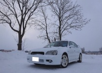 レガシィ　B4　BE5　EJ20　EVC　MR　取付＆オイル洩れ修理です！