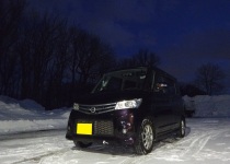 ルークス　ML21S　K6A　スタドレスタイヤ　交換です！