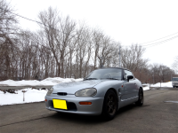 カプチーノ　EA11S　F6A　車検　終了です！