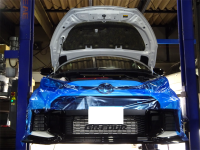 GRヤリス　GXPA16　G16E　HKS　車高調＆キャタライザー取付です！