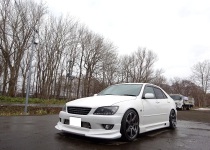 アルテッツァ　SXE10　3SG　タイヤ交換＆4輪アライメント調整です！