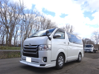 ハイエース　KDH206V　1KD　ブレーキパット交換＆リップ取付です！