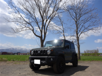 ジムニーシエラ　JB74W　K15B　オイル＆タイヤ交換です！