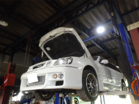 ステージア　WGNC34　RB26DET　OS　R3C　トリプル取付です！