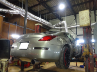 フェアレディZ　Z33　VQ35DE　HKS　スーパチャージャーPRO　KIT　取付です！