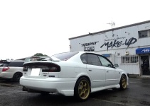 レガシィ　B4　BE5　EJ20　BOXERオイル交換＆SOD-1添加です！