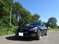 フーガ　KNY51　VQ37　ステアリング　パドルシフト取付です！