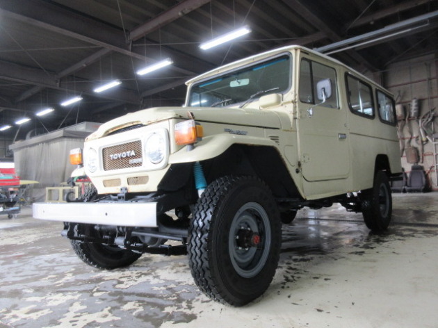 低価格 40系ランクル BJ4# ボンネットファスナー 左右セット 純正品