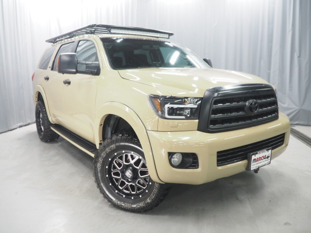 2枚で送料無料 トヨタ TOYOTA ルーフレール カバー 新品 セコイア