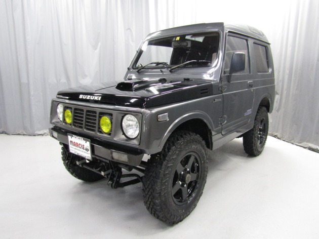 ジムニーJA11パノラミックルーフ5速マニュアル！本州仕入の錆び極小
