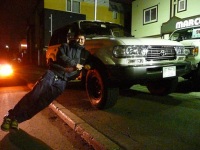 たま様のランクル80後期型純正ホワイト納車完了してるんだよ！