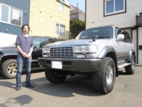 クリーンなワンオーナーランクル80中期フルノーマル→カスタム納車完了！